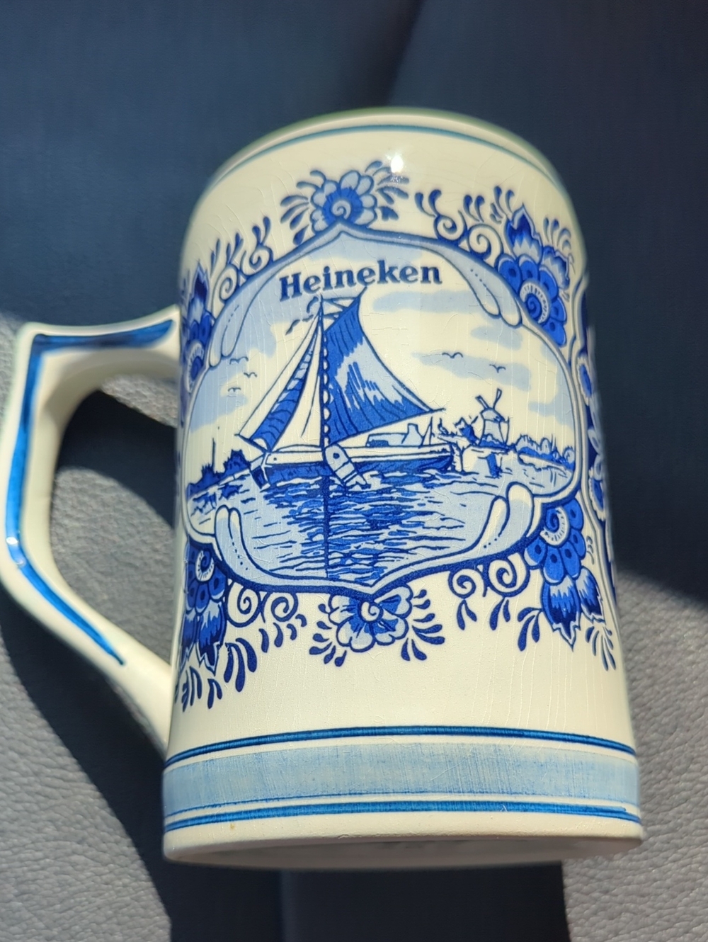 Vintage Heineken Beer Mug